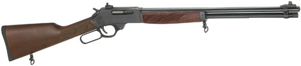 Henry Rifle Lever 30-30 Win 20" 5+1 American Walnut Stk Blue